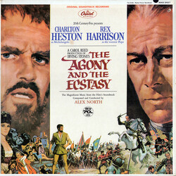 Alex North The Agony And The Ecstasy Vinyl LP USED