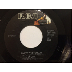Sylvia (7) Sweet Yesterday / I Feel Cheated Vinyl 7" USED