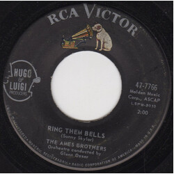 The Ames Brothers Ring Them Bells / You Are My Love USED VINYL 7INCH 45 RPM SINGLE MONO