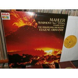 Gustav Mahler / The Philadelphia Orchestra / Eugene Ormandy Symphony No. 1 “Titan„ (Complete Version) Vinyl LP USED