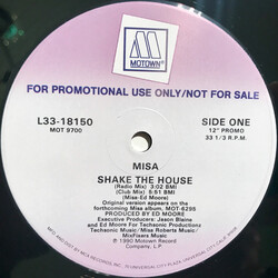 Misa Shake The House VINYL 12" USED