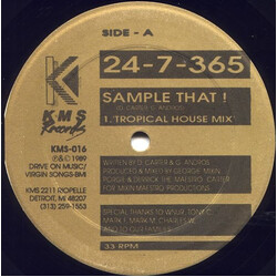 24-7-365 Sample That! USED VINYL 12INCH 33 S RPM