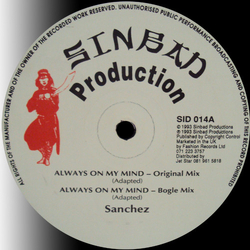 Sanchez Always On My Mind / Sweet Sensation Vinyl 12" USED