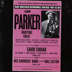 Leo Parker The Late Great King Of The Baritone Sax Vinyl LP USED