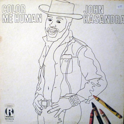 John KaSandra Color Me Human Vinyl LP USED