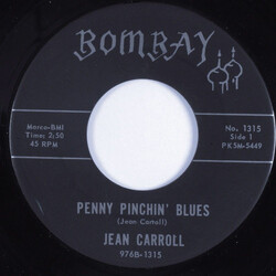 Jeanne Carroll Penny Pinchin' Blues / My Buddy USED VINYL 7INCH 45 RPM SINGLE