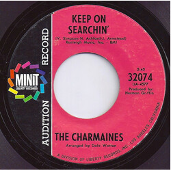 The Charmaines Smile / Keep On Searchin' USED VINYL 7INCH 45 RPM SINGLE PROMO