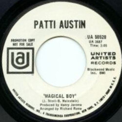 Patti Austin Magical Boy / The Family Tree USED VINYL 7INCH PROMO