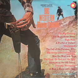 Geoff Love & His Orchestra Big Western Movie Themes Vinyl LP USED