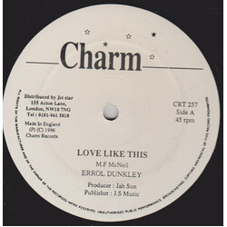 Errol Dunkley Love Like This Vinyl 12" USED