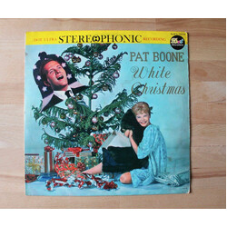 Pat Boone White Christmas Vinyl LP USED