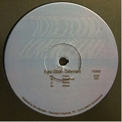 Erika Glück Deferment USED VINYL 12INCH 33 S RPM EP LIMITED EDITION