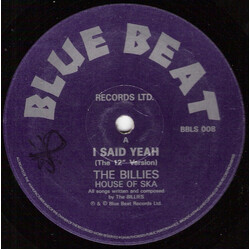 Forest Hillbillies I Said Yeah USED VINYL 12INCH 45 RPM