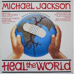 Michael Jackson Heal The World USED VINYL 12INCH 33 S RPM SINGLE SPECIAL EDITION