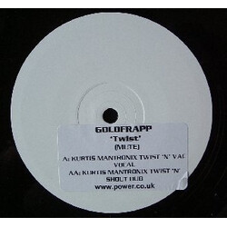 Goldfrapp Twist USED VINYL 12INCH WHITE LABEL PROMO 45 RPM