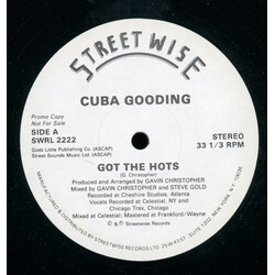 Cuba Gooding Got The Hots USED VINYL 12INCH 33 S RPM PROMO