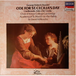 Georg Friedrich Händel / The King's College Choir Of Cambridge / The Academy Of St. Martin-in-the-Fields / David Willcocks Ode For St. Cecilia's Day V