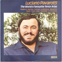 Luciano Pavarotti The World's Favourite Tenor Arias Vinyl LP USED