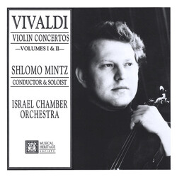 Shlomo Mintz / Israel Chamber Orchestra Vivaldi Violin Concertos Volumes I & II Vinyl LP USED