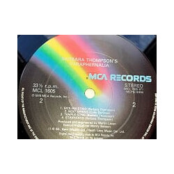 Barbara Thompson's Paraphernalia Barbara Thompson's Paraphernalia Vinyl LP USED