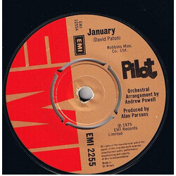 Pilot January USED VINYL 7INCH 45 RPM SINGLE