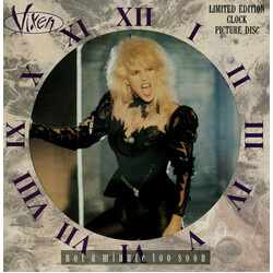 Vixen (2) Not A Minute Too Soon USED VINYL 12INCH 45 RPM PICTURE DISC LIMITED EDITION