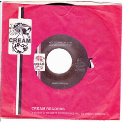 James Gadson Got To Find My Baby / Let The Feeling Belong USED VINYL 7INCH 45 RPM