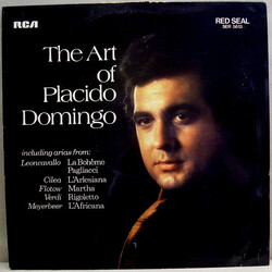 Placido Domingo The Art Of Placido Domingo Vinyl LP USED