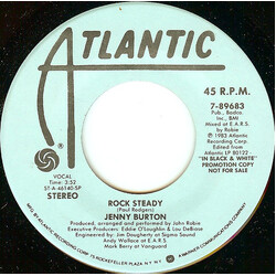 Jenny Burton Rock Steady USED VINYL 7INCH 45 RPM PROMO