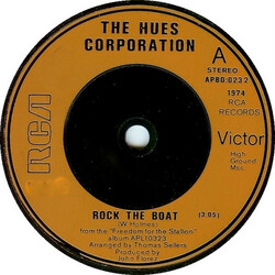 The Hues Corporation Rock The Boat USED VINYL 7"