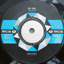 The Chi-lites Oh Girl Vinyl 7" USED