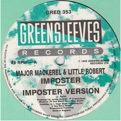 Major Mackerel / Little Robert Imposter USED VINYL 12INCH