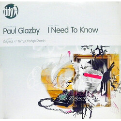 Paul Glazby I Need To Know VINYL 12" USED
