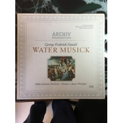 Georg Friedrich Händel / Schola Cantorum Basiliensis / August Wenzinger Water Musick Vinyl LP USED