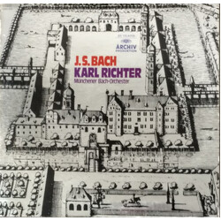 Johann Sebastian Bach / Karl Richter / Münchener Bach-Orchester Concertos BWV 1047, BWV 1060, Suite BWV 1066 Vinyl LP USED