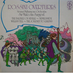Gioacchino Rossini / Wiener Philharmoniker / Sir Malcolm Sargent Rossini Overtures Vinyl LP USED