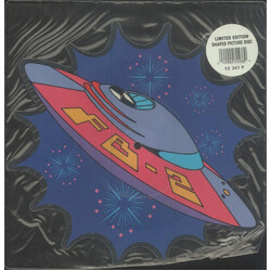 We've Got A Fuzzbox And We're Gonna Use It International Rescue USED VINYL 7INCH SINGLE SHAPE PICTURE DISC