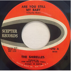 The Shirelles Are You Still My Baby / I Saw A Tear USED VINYL 45 RPM 7INCH