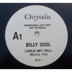 Billy Idol Catch My Fall (Remix Fix) USED VINYL 12INCH PROMO