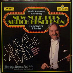 The New York Pops / Skitch Henderson Debut Concert Recorded Live At Carnegie Hall April 8, 1983 Vinyl LP USED