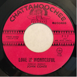 John Conte (2) Life Is Wonderful / La Luna Mia USED VINYL 7INCH 45 RPM SINGLE