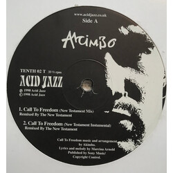 Akimbo Call To Freedom USED VINYL 12INCH