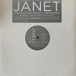 Janet Jackson Just A Little While (The Remixes) VINYL 12" USED