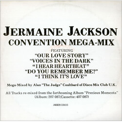 Jermaine Jackson Convention Mega-Mix USED VINYL 12"