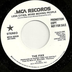 The Fixx Less Cities,  More Moving People USED VINYL 7INCH PROMO SINGLE