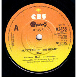 Freur Matters Of The Heart Vinyl 7" USED