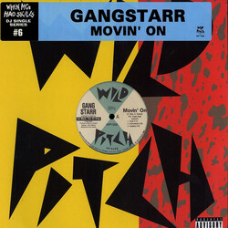 Gang Starr Movin' On USED VINYL 12INCH REISSUE