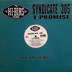 Syndicate 305 I Promise USED VINYL 12INCH 33 S RPM
