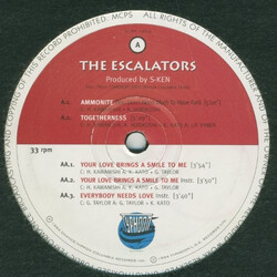 Escalators The Escalators EP USED VINYL 12INCH 33 S RPM EP