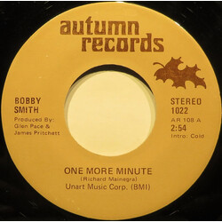 Bobby Smith (15) One More Minute USED VINYL 7INCH 45 RPM